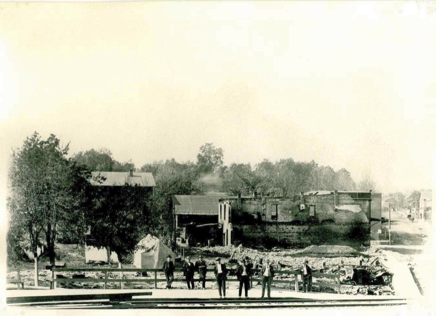 South Side of Main Street After 1909 Fire